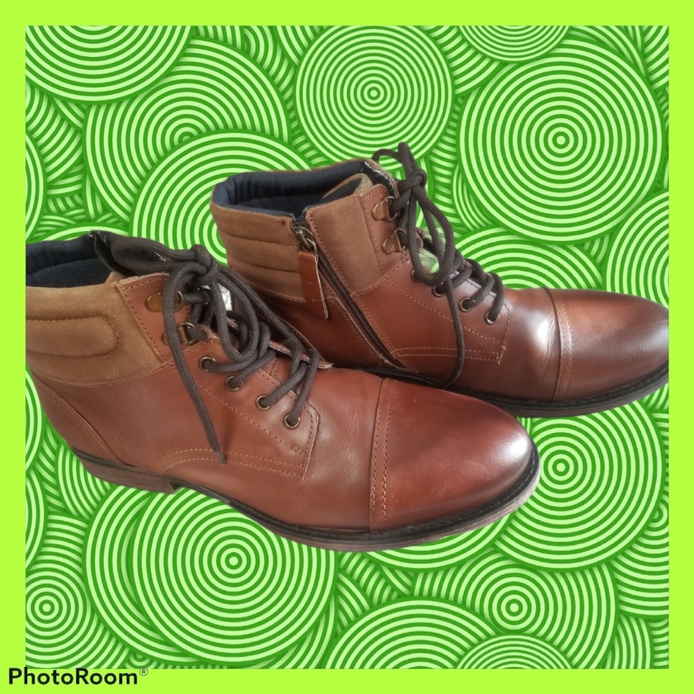 Dress/CasualMens Leather and Suede Ankle Boot